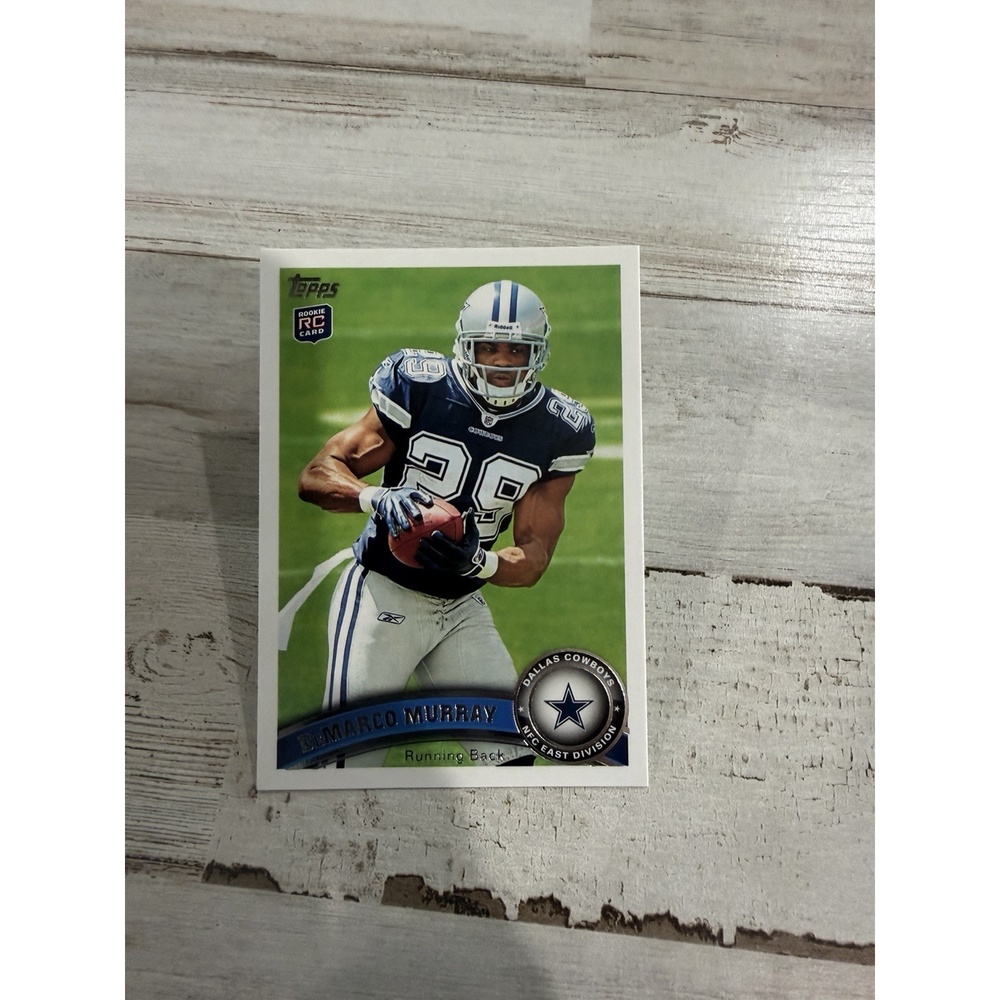 2011 Topps DeMarco Murray #126 Rookie Card RC Dallas Cowboys Football